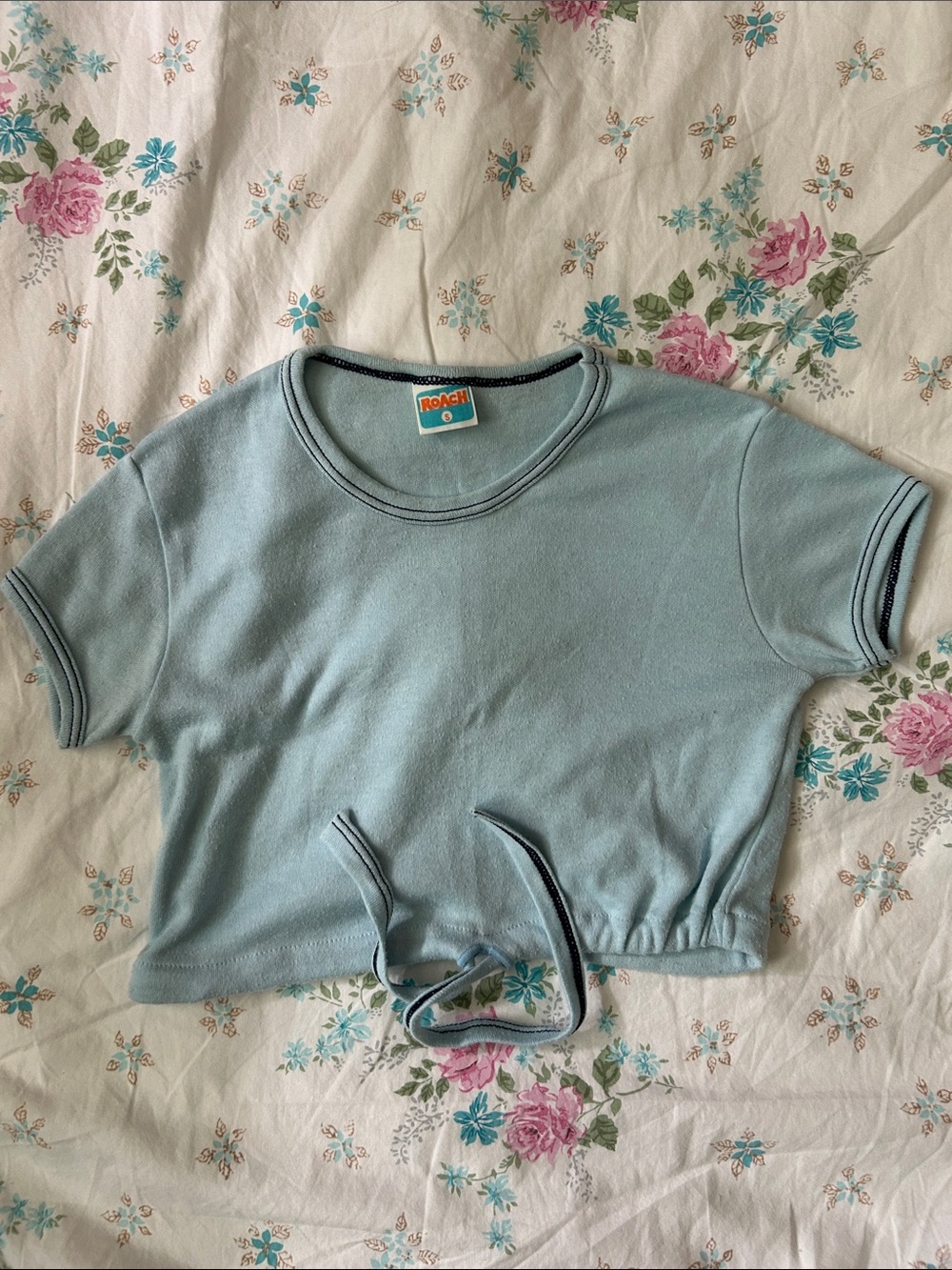 Vintage Blue Top